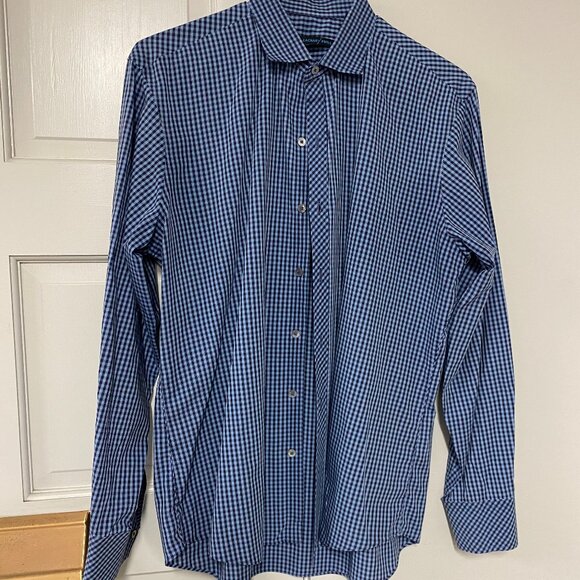 Zachary Prell Men's Long Sleeve Button Down Shirt Size Large - Picture 1 of 4